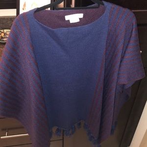 Poncho sweater
